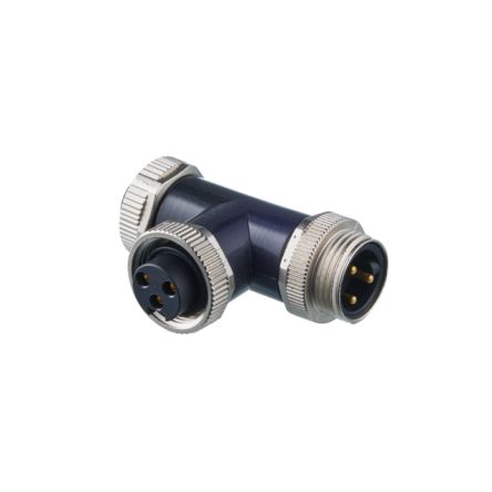 ifm electronic Side Entry, Top Entry Circular Connector Adapter 1 Male 2 M26 Female