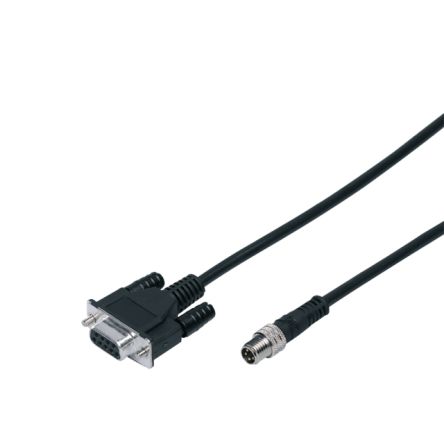 ifm electronic Male 1 way Straight to Female 1 way Straight Actuator/Sensor Cable, 3 m
