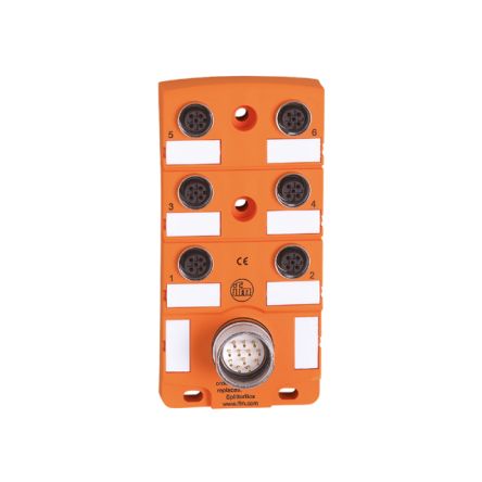 ifm electronic EBC Series Sensor Box, 6 Port