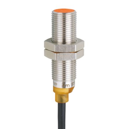 ifm electronic IFS307 Threaded Barrel Inductive Proximity Sensor, M12 x 1 PNP IFS 30V dc 2 mm 30 V dc 100mA