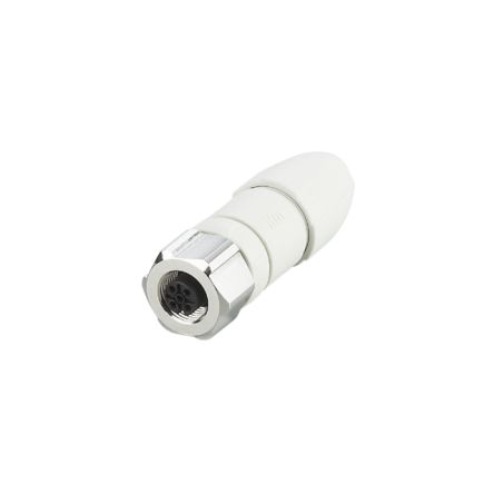 ifm electronic Circular Connector, 1 Contacts, Cable, M12 Connector, Socket, Female, IP67, IP68, IP69K, EVF Series