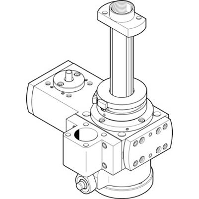 Festo Rotary Handle Kit EHMB Series Function Element for Use with Electric Handling Modules