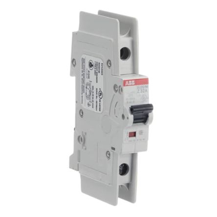 ABB SU200 M Miniature Circuit Breaker, 1-Pole, 32A, Type Z, 277V ac AC, 48 V dc DC, 15 kA Breaking Capacity
