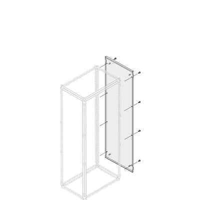 ABB 1STQ Series Pickled Steel Sheet Side Panel for Use with Modular Boards - System Pro E Power x 1.8m
