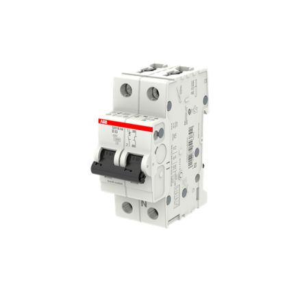 ABB System Pro M Compact S200M Miniature Circuit Breaker, 1-Pole, 63A, Type B, 230V ac AC, 60 V dc DC, 15 kA Breaking