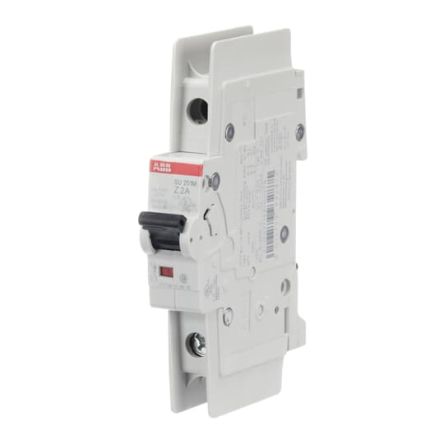 ABB SU200 M Miniature Circuit Breaker, 1-Pole, 2A, Type Z, 277V ac AC, 48 V dc DC, 15 kA Breaking Capacity