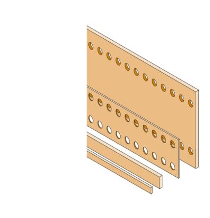 ABB Copper PBFC 3 Phase Busbar