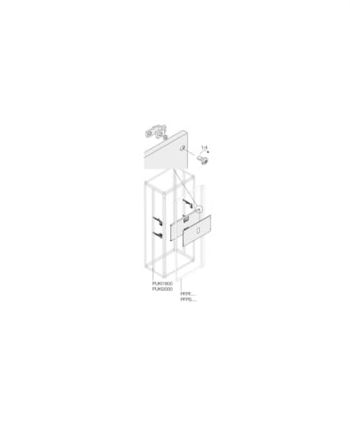 ABB PVBX Series Pickled Steel Sheet Assembly Kit for Use with Main Distribution Boards x 400 mm x 400mm