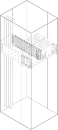 ABB 1STQ Series Pickled Steel Sheet Divider Panel for Use with Modular Boards - System Pro E Power x 700 mm x 300mm