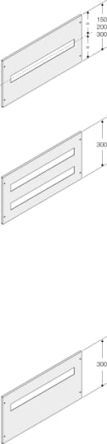 ABB 1STQ Series Pickled Steel Sheet Panel for Use with Modular Boards - System Pro E Power 300 mm x 800 mm x 300mm