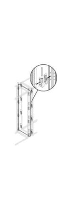ABB 1STQ Series Pickled Steel Sheet Joining Kit for Use with Modular Boards - System Pro E Power 32 mm x 18 mm x 65mm