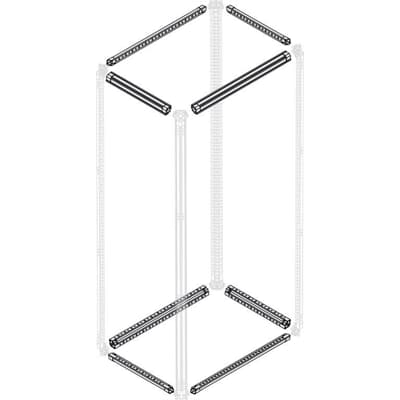 ABB PCFM Series Galvanised Steel Cross Brace, 47.5mm W, 600 mm H, 47.5 mm D, 47.5 mm L For Use With PCFM0600