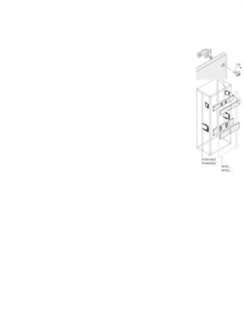 ABB Pickled Steel Sheet Assembly Kit for Use with Main Distribution Boards 500 mm x 400 mm x 400mm