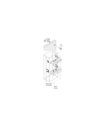 ABB Pickled Steel Sheet Assembly Kit for Use with Main Distribution Boards 200 mm x 400 mm x 400mm