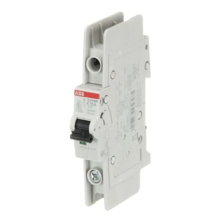 ABB System Pro M Compact SU200 MR Circuit Breaker, 1-Pole, 15A, Type K, 230V ac AC, 10 kA Breaking Capacity