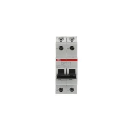 ABB System Pro M Compact S200 M UC Miniature Circuit Breaker, 2-Pole, 40A, Type C, 400V ac AC, 440 V dc DC, 10 kA