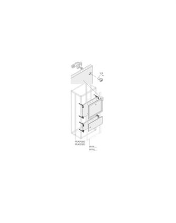 ABB 1STQ Series Pickled Steel Sheet Installation Kit for Use with Modular Boards - System Pro E Power x 500 mm x 600mm