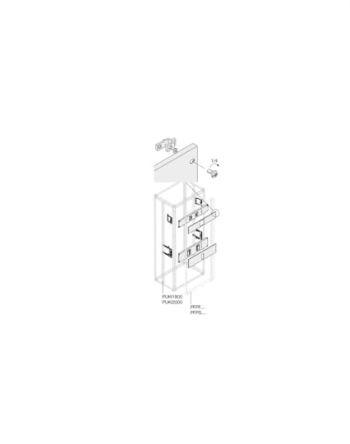 ABB Pickled Steel Sheet Assembly Kit for Use with Main Distribution Boards 200 mm x 400 mm x 400mm