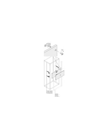 ABB Pickled Steel Sheet Assembly Kit for Use with Main Distribution Boards 300 mm x 400 mm x 400mm