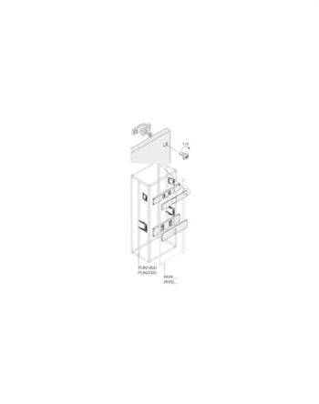 ABB Pickled Steel Sheet Assembly Kit for Use with Main Distribution Boards 400 mm x 600 mm x 600mm