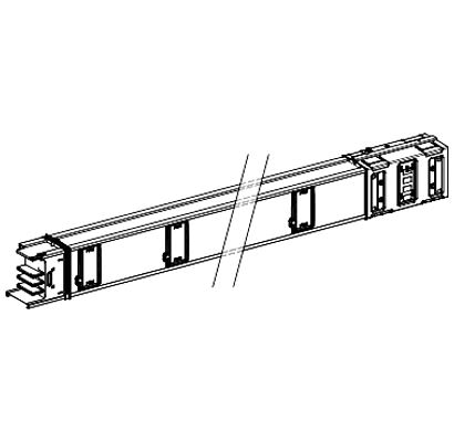 Schneider Electric Trunking Unit, KSA80 Series