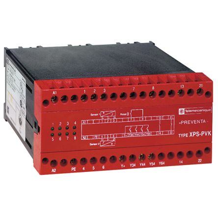 Schneider Electric XPSPVK Series Safety Module, 230V ac
