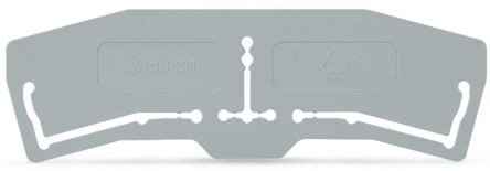 WAGO 280 Series Plate for Use with Rail Mount Terminal Blocks