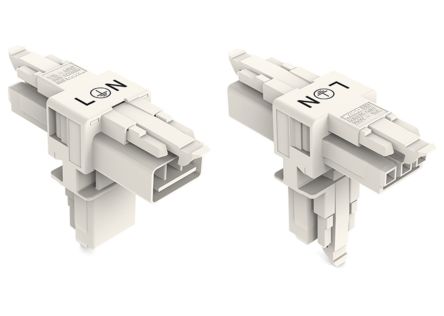 WAGO 890 Series Plug-in Connector Female, 3-Pole, 16A, 3-Way, IP20, IP40