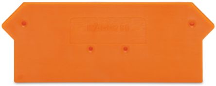 WAGO 280 Series End & Intermediate Plate for Use with Rail Mount Terminal Blocks