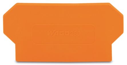 WAGO 280 Series Plate for Use with Rail Mount Terminal Blocks