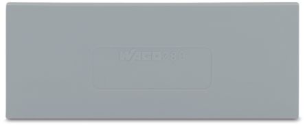 WAGO 280 Series Plate for Use with Rail Mount Terminal Blocks