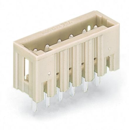 WAGO 734 Series Straight Through Hole Header, 11 Contact(s), 3.5 mm Pitch, 1 Row, Shrouded
