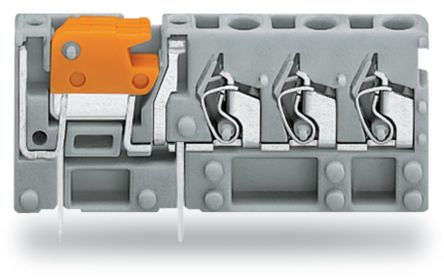 WAGO 742 Series PCB Connector, 1-Contact, 5 mm Pitch, Through Hole, 3 Row