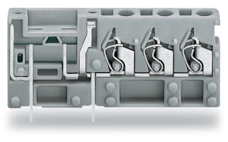 WAGO 742 Series PCB Connector, 1-Contact, 5 mm Pitch, PCB, 1 Row