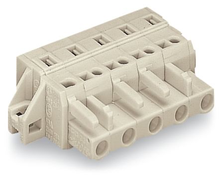 WAGO 721 Series Cable Connector Female Cage Clamp, 8-Pole, 16A, 8-Way