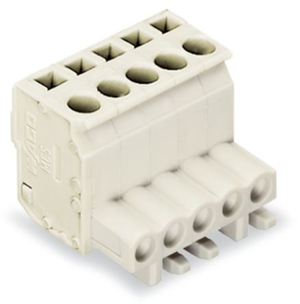 WAGO 722 Series Connector Female Cage Clamp, 12-Pole, 14A, 12-Way