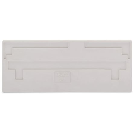 WAGO 283 Series Plate for Use with Rail Mount Terminal Blocks
