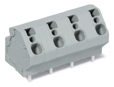 WAGO 745 Series PCB Connector, 12-Contact, 10 mm Pitch, Through Hole, 1 Row