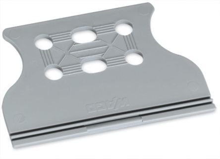 WAGO Plate, 734 Series Thread Size 55 x 1.87 x 37 mm, For Use With Connector