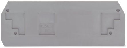 WAGO 283 Series End & Intermediate Plate for Use with Rail Mount Terminal Blocks