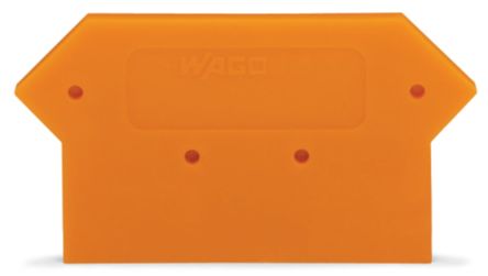 WAGO 284 Series End & Intermediate Plate for Use with Rail Mount Terminal Blocks