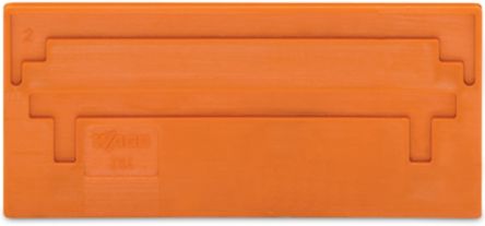 WAGO 284 Series Plate for Use with Rail Mount Terminal Blocks