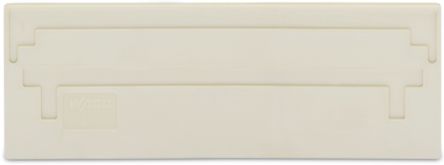 WAGO 284 Series Plate for Use with Rail Mount Terminal Blocks