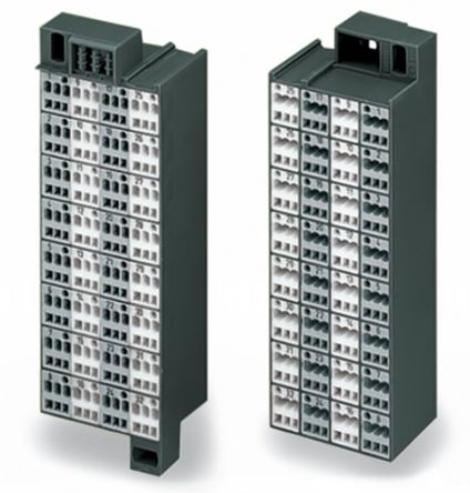WAGO 726-122 726 Series Terminal Strip Dark Grey, 1.5mm², Cage Clamp