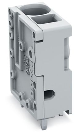 WAGO 2626 Series PCB Connector, 1-Contact, 7.5 mm Pitch, Feed Through, 2 Row