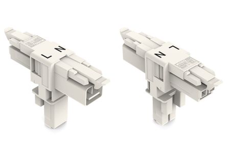 WAGO 890 Series Plug-in Connector Female, 2-Pole, 16A, 2-Way, IP20, IP40