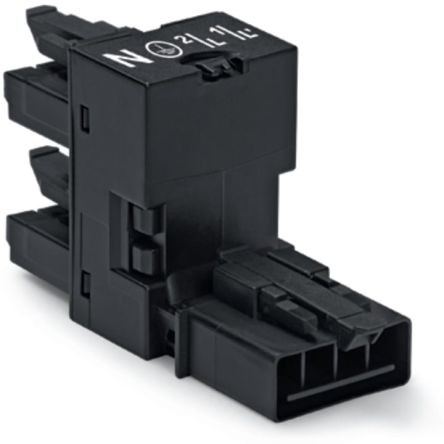 WAGO 890 Series Cable Connector Female Pluggable, 4-Pole, 16A, 4-Way, IP40, IP20
