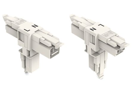 WAGO 890 Series Plug-in Connector Female, 2-Pole, 16A, 2-Way, IP20, IP40