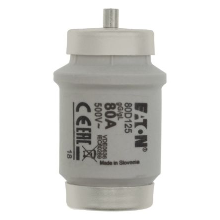 Eaton 80A Tag Fuse 33 x 60 mm 500V