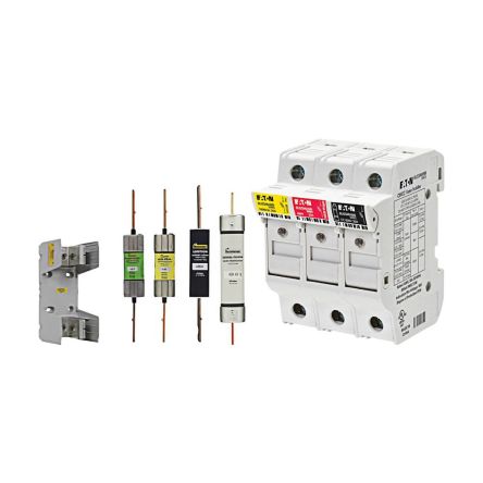 Eaton 15A Fuse Holder, 1P-Pole for 0.001 x 0.001 x 0.001 in, 125V